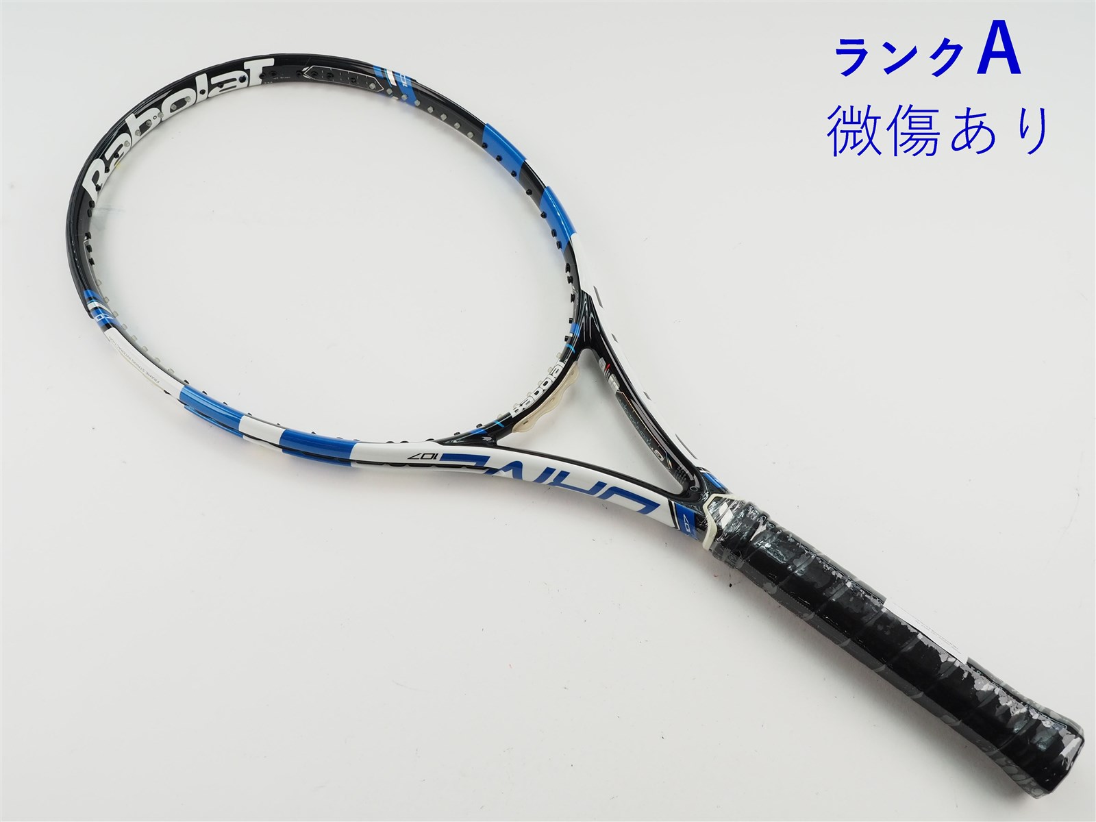 ピュアドライブ107　グリップ２　未使用に近い 中古】バボラ ピュア ドライブ 107 2015年モデルBABOLAT PURE DRIVE