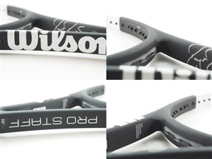 wilson - 中古 テニスラケット ウィルソン プロスタッフ アールエフ 97 オートグラフ 2018年モデル (G3)WILSON PRO STAFF RF 97 AUTOGRAPH 2018 中古】ウィルソン プロスタッフ アールエフ 97 オートグラフ 2018年