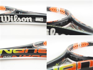 中古 テニスラケット ウィルソン バーン 100エス 2015年モデル (G2) WILSON BURN 100S 2015 (c24120366c) 中古】ウィルソン バーン 100エス 2015年モデルWILSON BURN 100S 2015