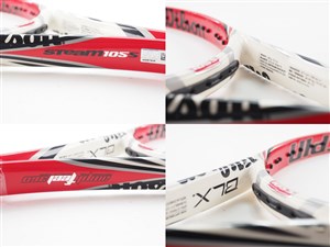 中古 テニスラケット ウィルソン スティーム 105エス 2013年モデル (G2)WILSON STEAM 105S 2013 中古】ウィルソン スティーム 105エス 2013年モデルWILSON STEAM 105S