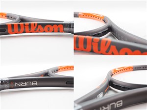 wilson - 中古 テニスラケット ウィルソン バーン 100エス カウンターベール 2017年モデル (G2)WILSON BURN 100S CV 2017 中古】ウィルソン バーン 100エス カウンターベール 2017年モデル