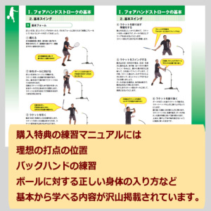 テニス練習機「テニスガイド2」の通販・販売|自宅で簡単、気軽に楽しめます